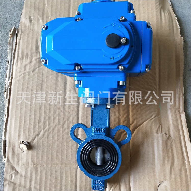 厂家直销新生阀门对夹气动蝶阀小口径软密封蝶阀D971X-16： DN25示例图14
