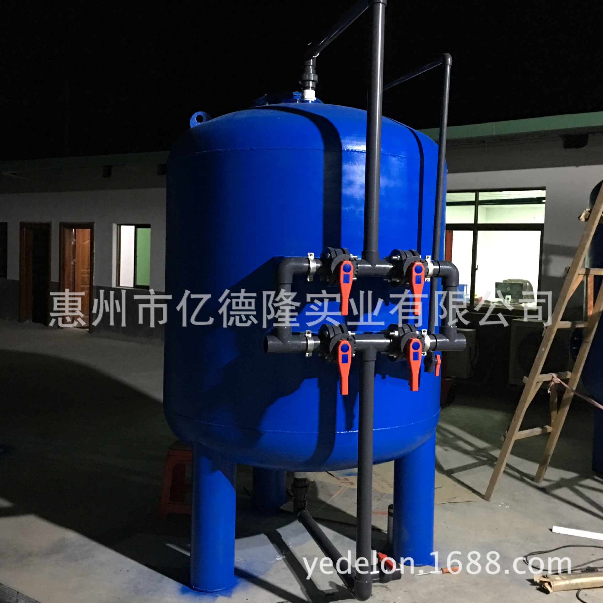 长沙石英砂过滤器 株洲污水过滤器 长宁河水过滤器 带手动球阀示例图20