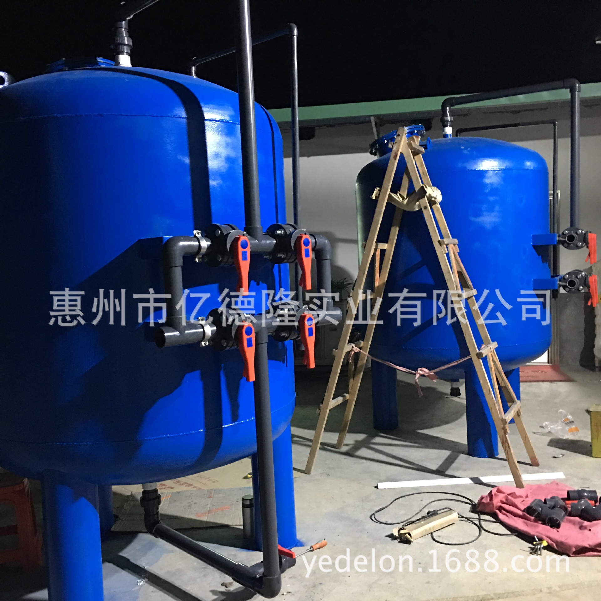 长沙石英砂过滤器 株洲污水过滤器 长宁河水过滤器 带手动球阀示例图16