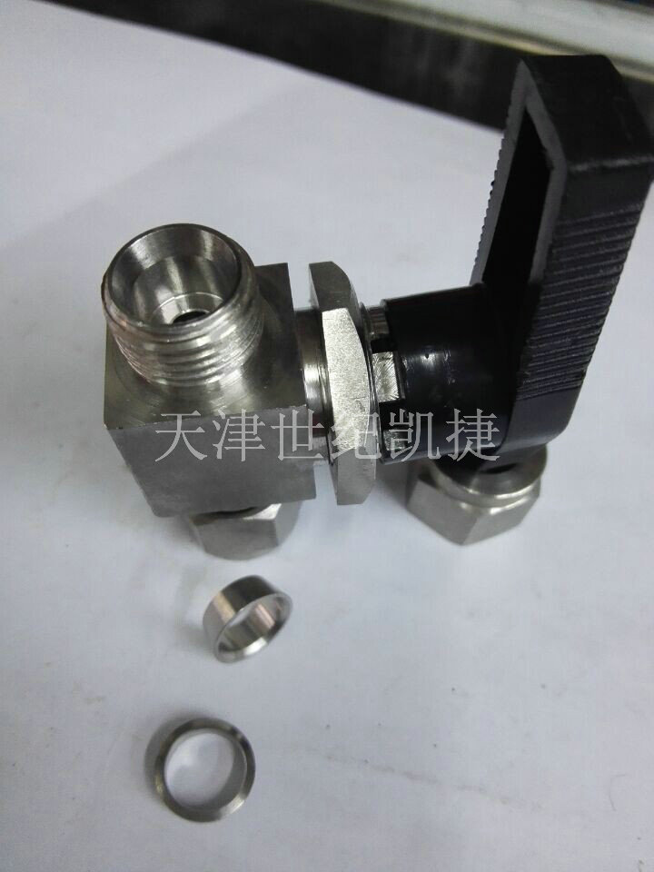 天津高压球阀 球阀不锈钢卡套式高压固定球球阀 RKH高压液压球阀示例图3