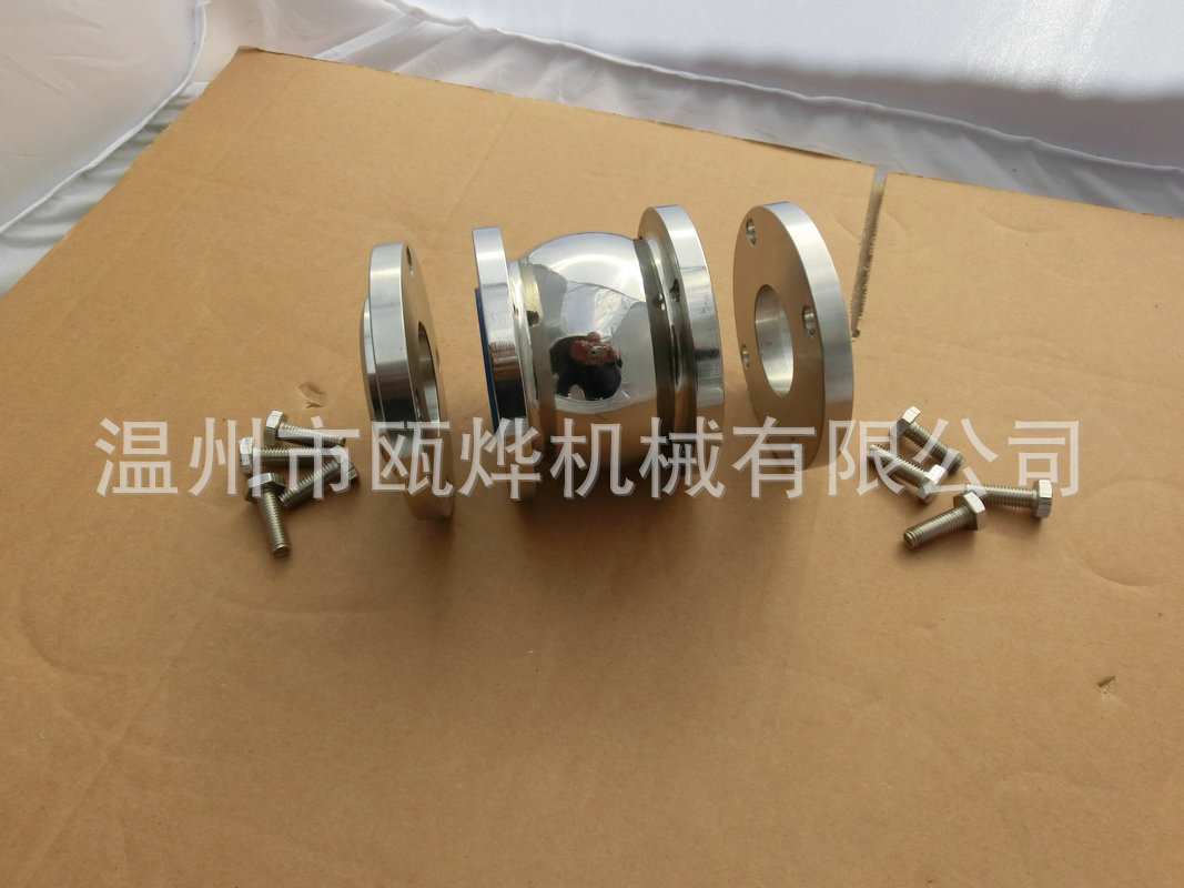 高洁净止回阀 卫生许可证消音止回阀 卫生级球形止回阀示例图93