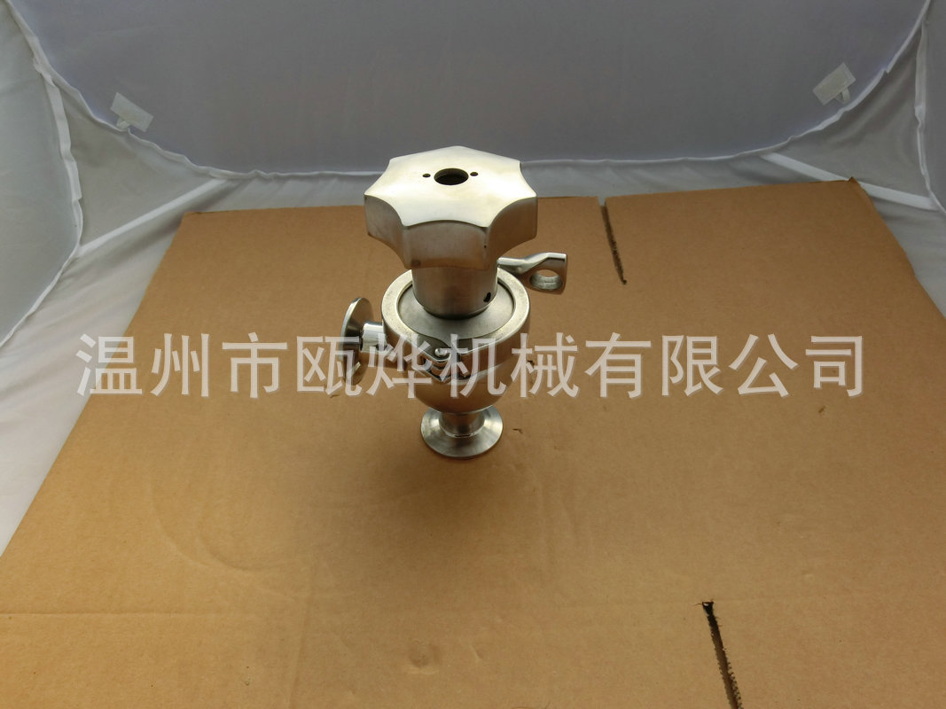 手动流量调节阀 卫生级截止阀 快装截止阀 L型截止阀示例图95