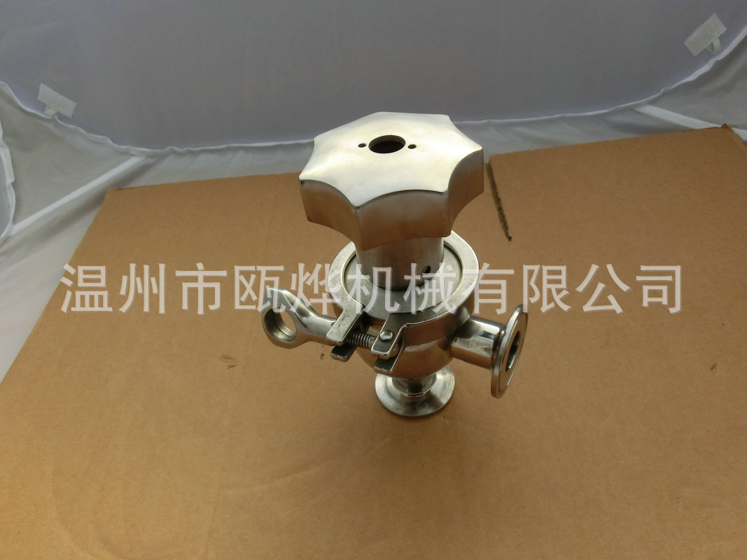 手动流量调节阀 卫生级截止阀 快装截止阀 L型截止阀示例图93