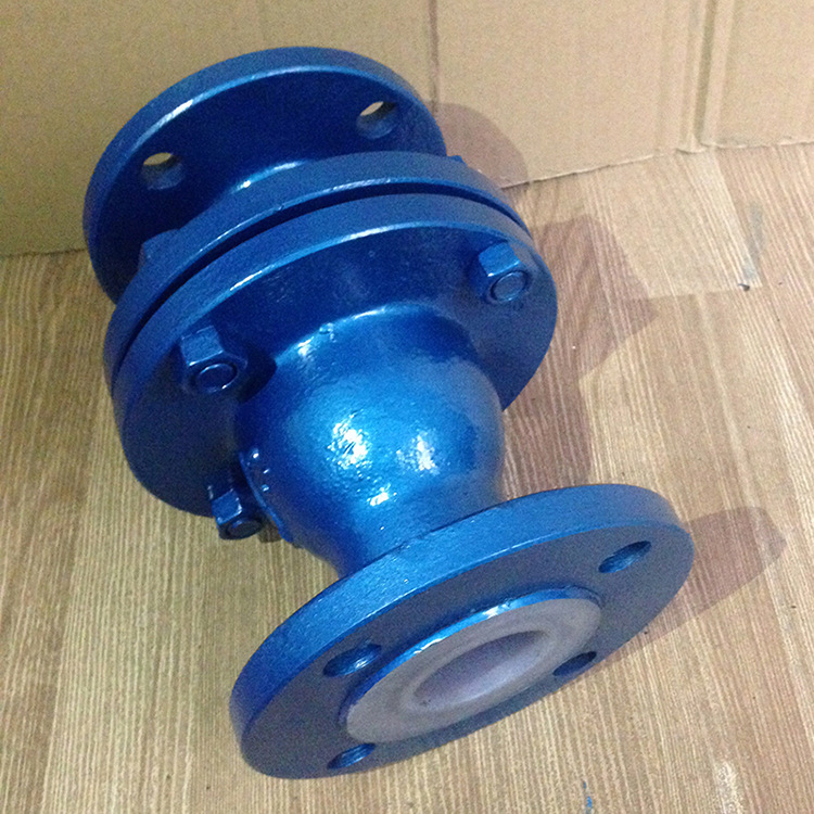 衬氟截止阀  耐腐蚀常压衬氟截止阀 国标优质单向衬氟截止阀示例图6