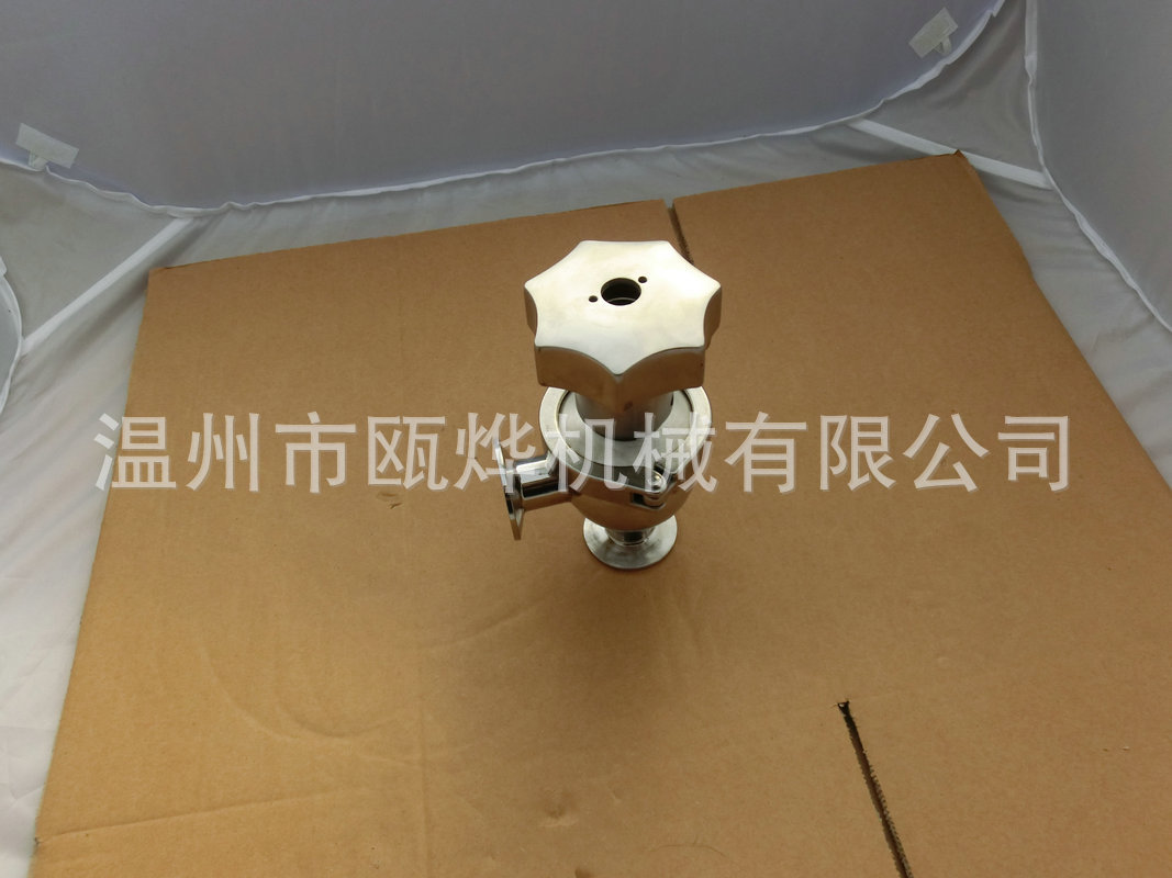 手动流量调节阀 卫生级截止阀 快装截止阀 L型截止阀示例图97