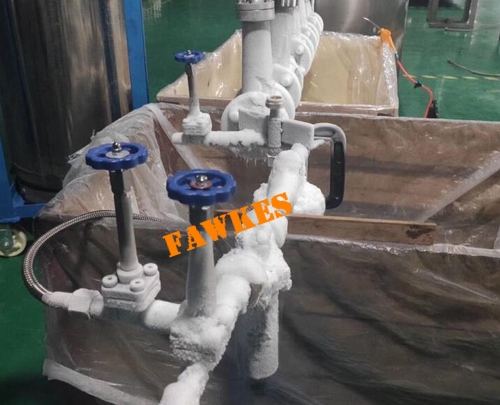 进口低温截止阀（二氧化碳、液氧、液氮、LNG专用截止阀）(图2)