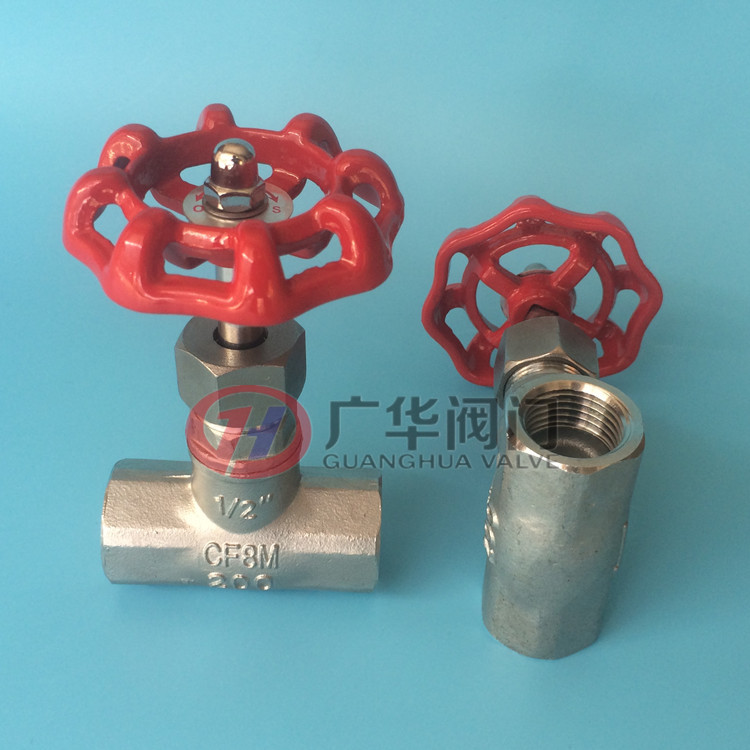 内螺纹截止阀 J11W-16白钢内丝直通截止阀 CF8M丝扣截止阀厂家示例图6