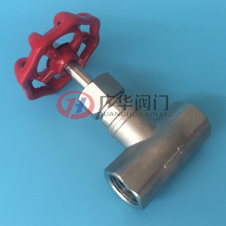 内螺纹截止阀 J11W-16白钢内丝直通截止阀 CF8M丝扣截止阀厂家示例图7
