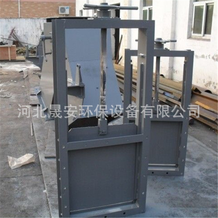 厂家供应手动插板阀圆形方型闸阀插板阀现货污水专用闸水阀可定做示例图6