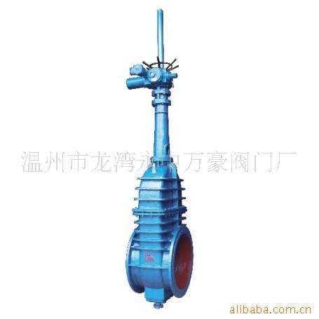 YSZ944F-2.5C水封明杆双闸板燃气紧急切断阀 水封煤气闸阀示例图2