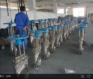WCB明杆刀型闸阀 WCB明杆闸阀厂家