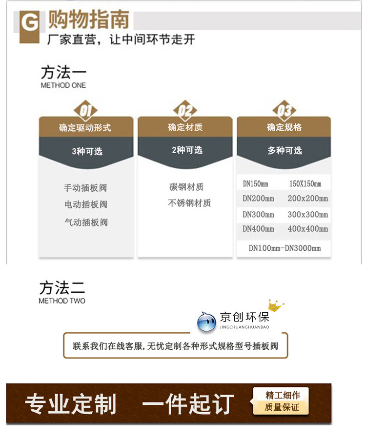 300钛合金插板阀 不锈钢插板锁风阀 碳钢手动插板卸料刀型阀 型号齐全 厂家定制 德景环保示例图10