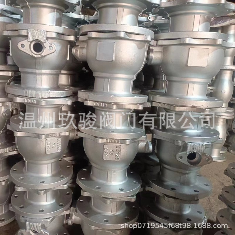 不锈钢球阀化工部304 316国标球阀Q41F-16P图2
