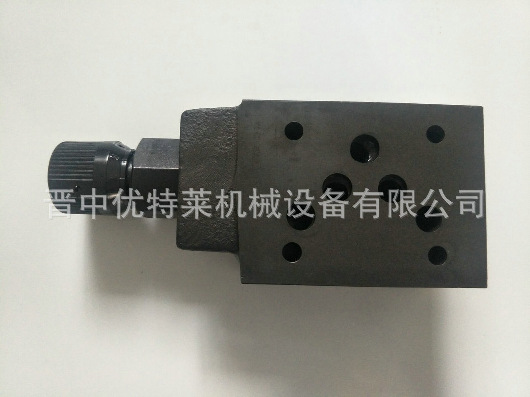 叠加单向节流阀MSCP-03-20 三通式手动叠加阀 常压节流液压阀示例图8
