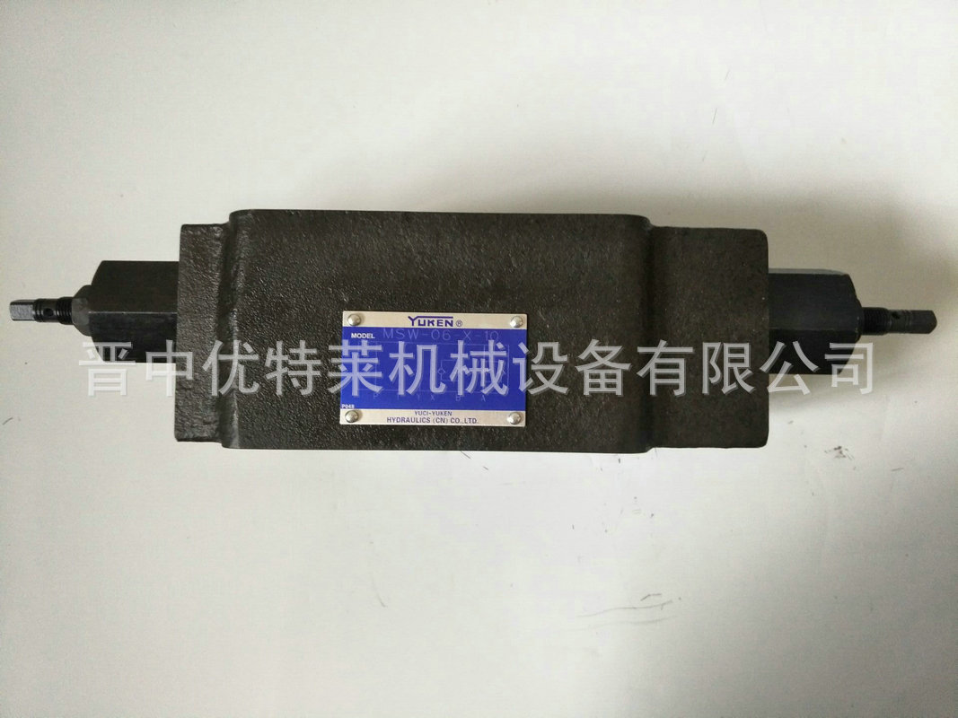 叠加节流阀MSW-03-X-30 MSW-06-X-10Y 三通式手动叠加阀液压阀示例图7