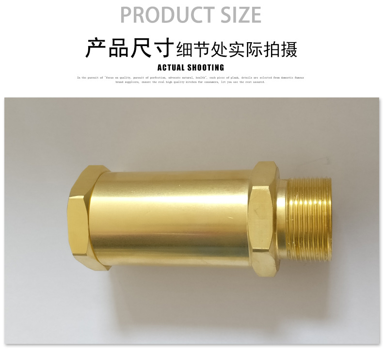 LNG 液化天然气 超低温铜质单向阀 气瓶专用单向阀 钢瓶单向阀示例图8