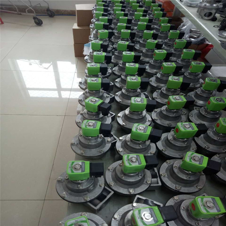 除尘器配套喷吹阀 清源  带螺母式电磁脉冲阀 直角式电磁阀供应 长期供应