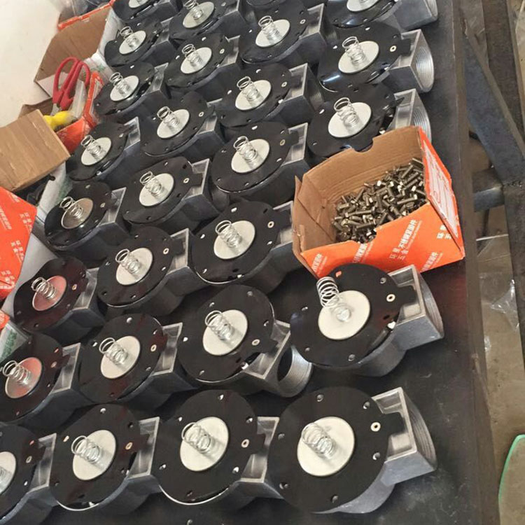 电磁脉冲阀膜片厂家 清源  除尘器控制阀 2寸直通式电磁阀 喷吹可达10万次