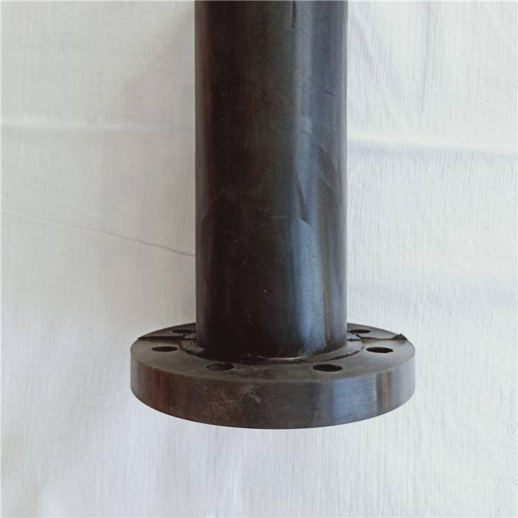 热销工业用管夹阀橡胶套管夹阀胶套法兰带孔