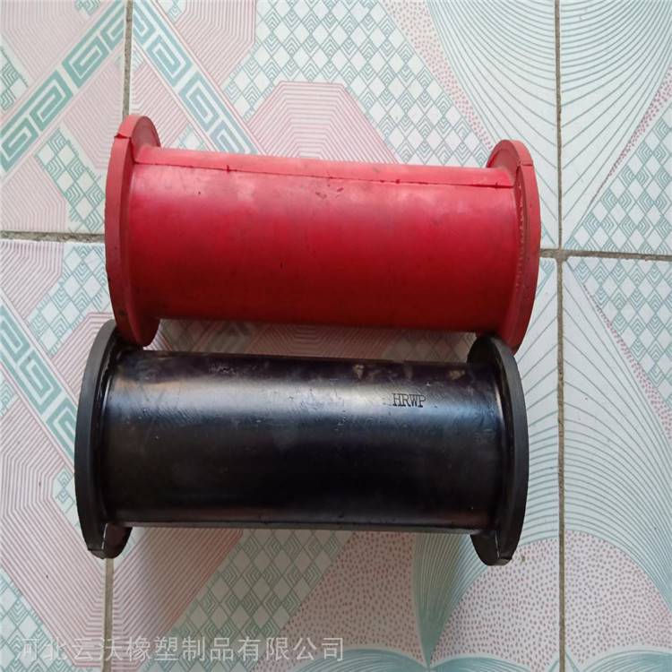 厂家批发胶管阀胶套耐酸碱管夹阀胶套加厚