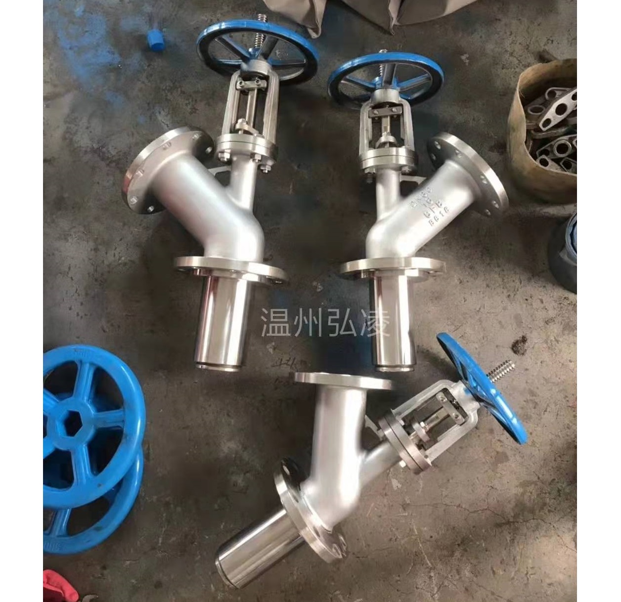 上展式放料阀 阀芯加长放料阀 不锈钢材质示例图1