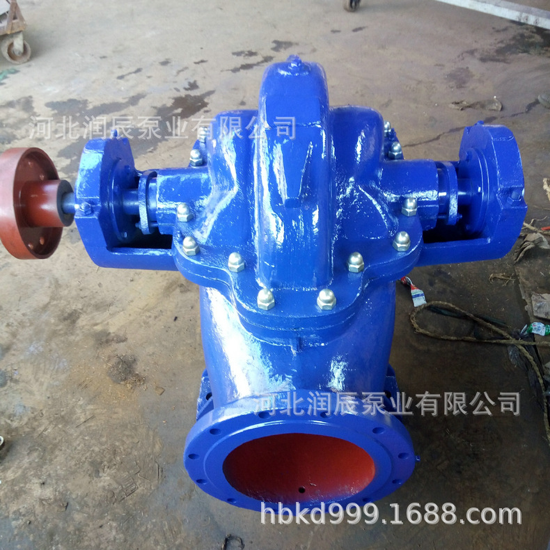 厂家直销中开式双吸泵200S-63 高扬程双吸离心泵 机封式双吸泵示例图8