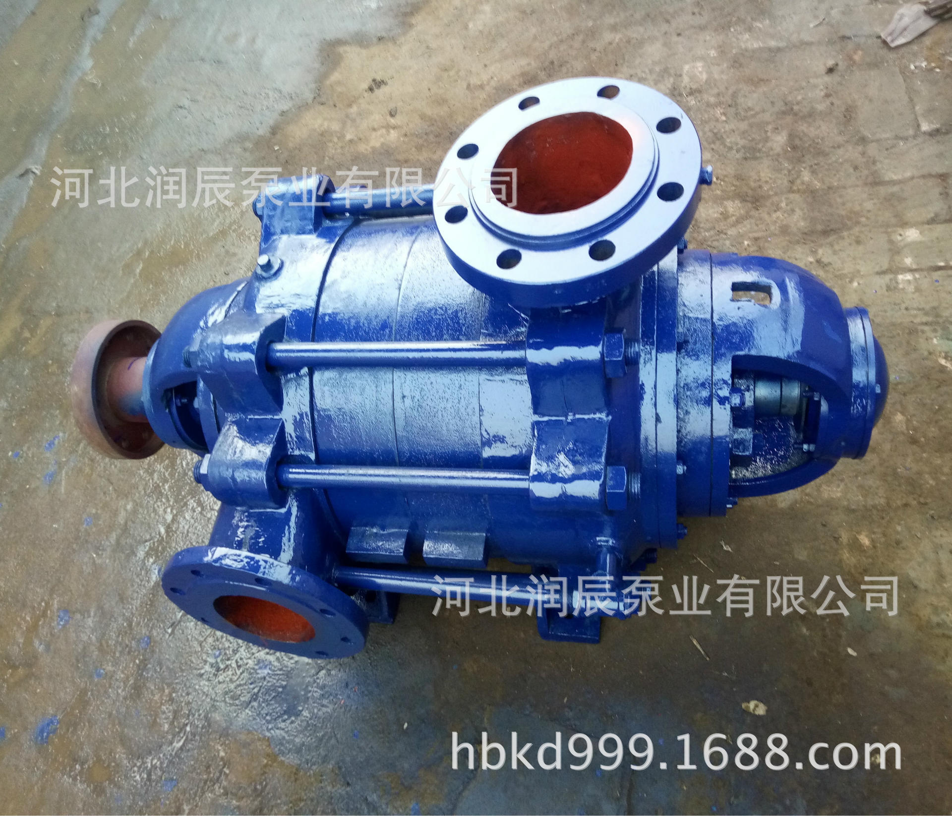 多级泵厂家直销（润辰）MD280-43x5耐磨多级泵 MA矿用多级离心泵示例图2