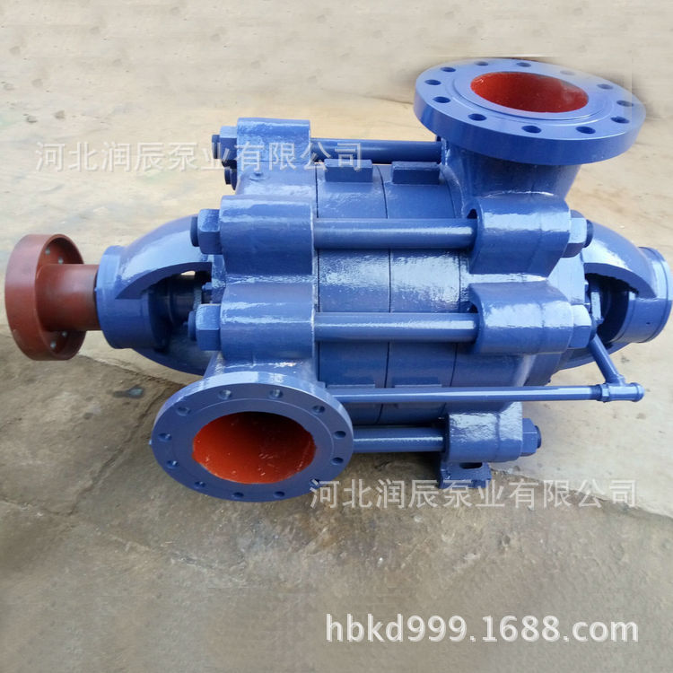 多级泵厂家直销（润辰）MD280-43x5耐磨多级泵 MA矿用多级离心泵示例图1
