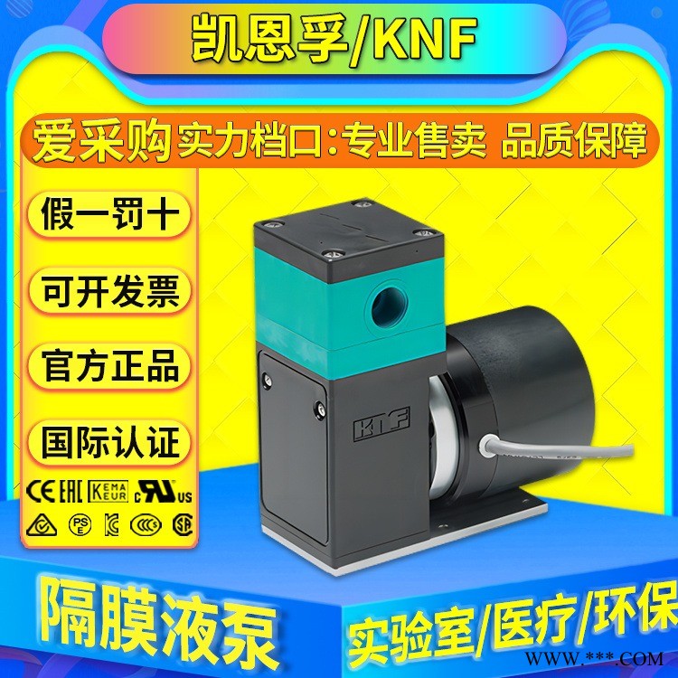 KNF凯恩孚泵OEM隔膜液泵/电磁隔膜液体泵/低脉动隔膜泵FP400NF100图1