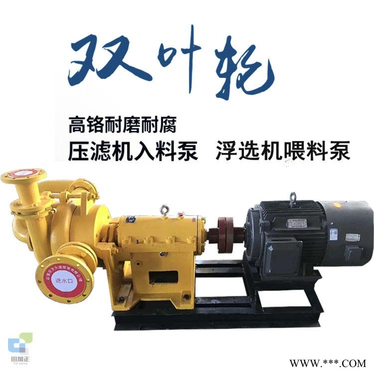 50ZJE-II压滤机专用入料泵 进料压泥泵 压滤机入料隔膜泵 高铬合金材质污水泵  田加正泵业