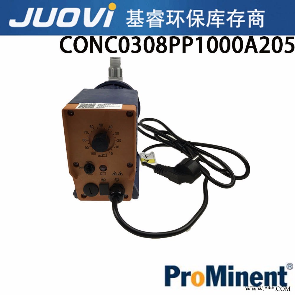 普罗名特计量泵CONC0308PP1000A205电磁驱动隔膜泵4-20MA计量泵图1