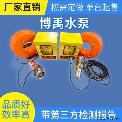 防汛水泵 便携式潜水泵 大流量潜水泵 潜水泵 不锈钢潜水泵 全不锈钢潜水泵 博禹200BYBXWQ600-8-22
