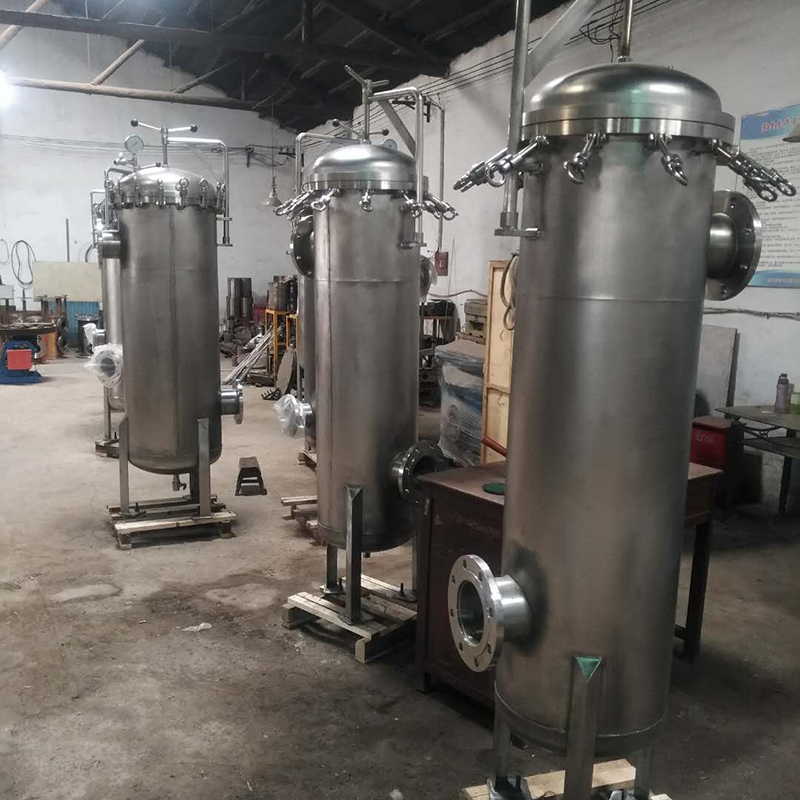 广西钦州 并联袋式过滤器 反渗透前置过滤器