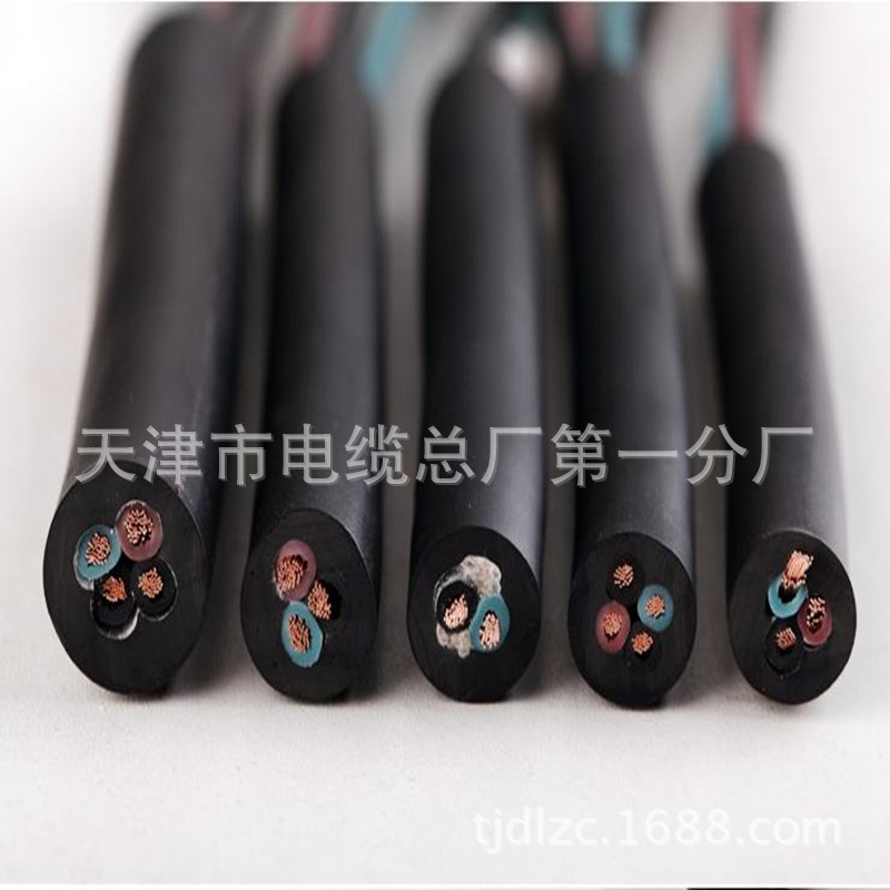 潜水泵JHS水下专用橡套电缆 橡皮护套软电缆示例图8