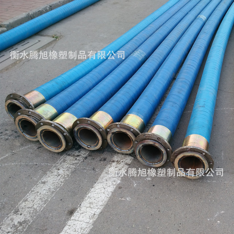 煤矿潜水泵抽排水高压胶管 钢丝编织矿用高压胶管 4寸DN100示例图9